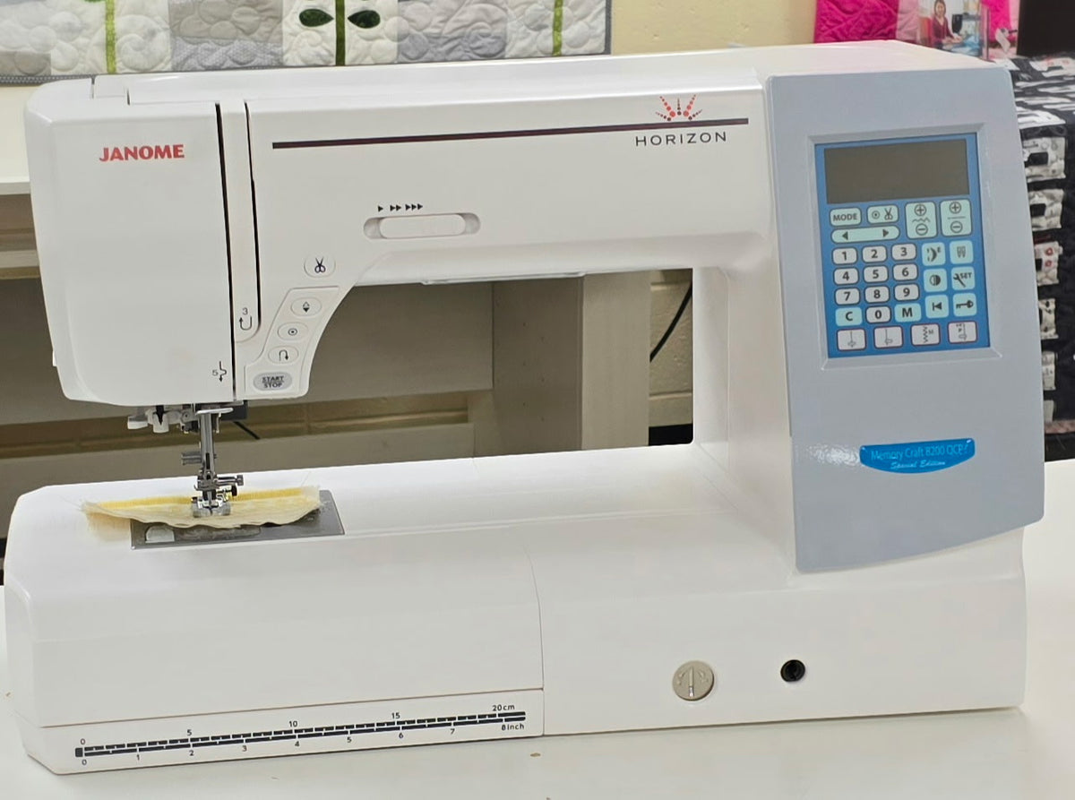 Pre-Owned Janome Horizon Memory Craft 8200QCP Special Edition