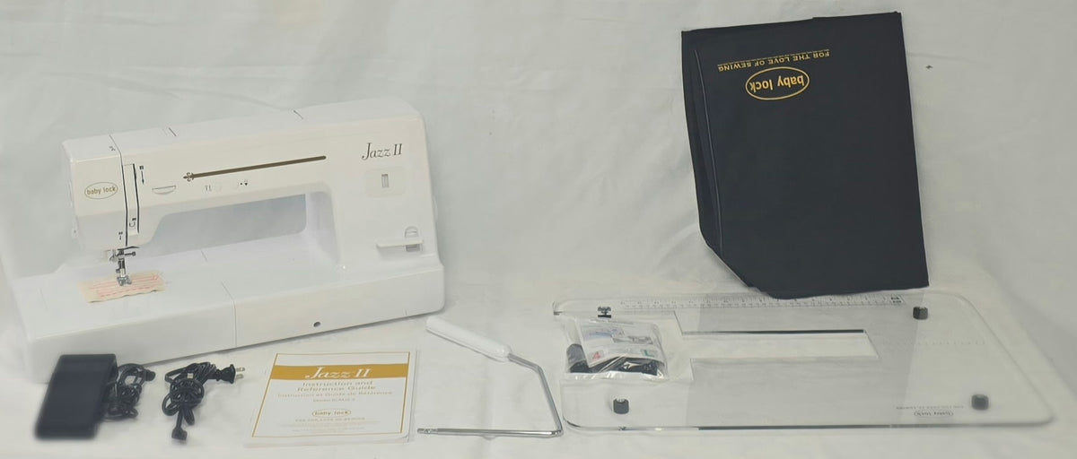 Pre-owned Baby Lock Jazz II – everything included