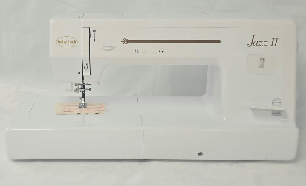 Pre-owned Baby Lock Jazz II – front view