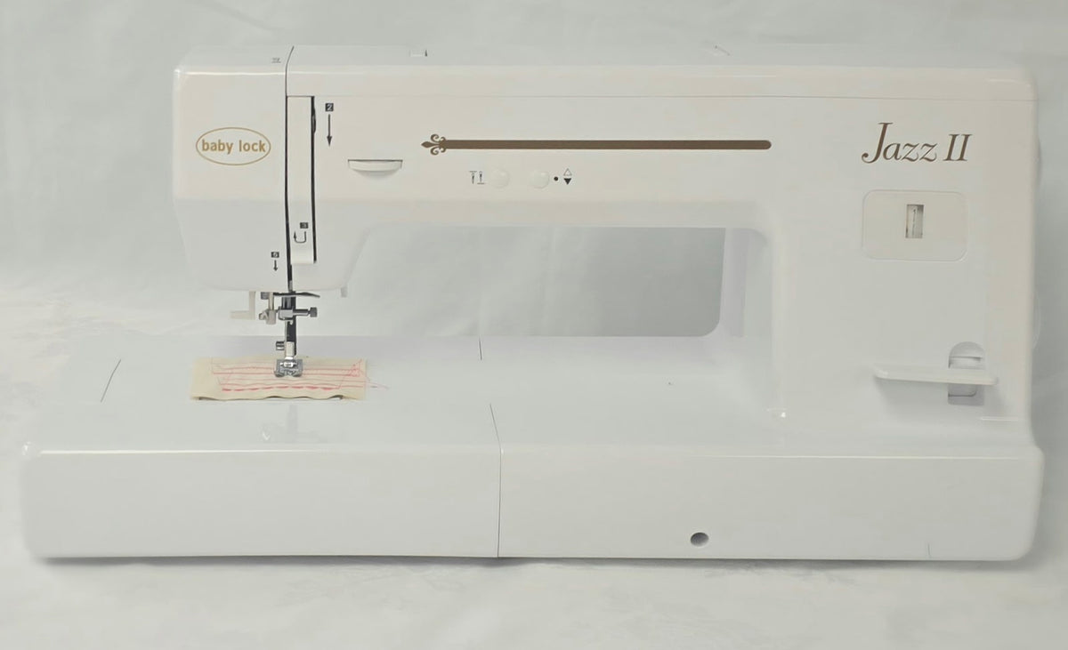 Pre-owned Baby Lock Jazz II – front view