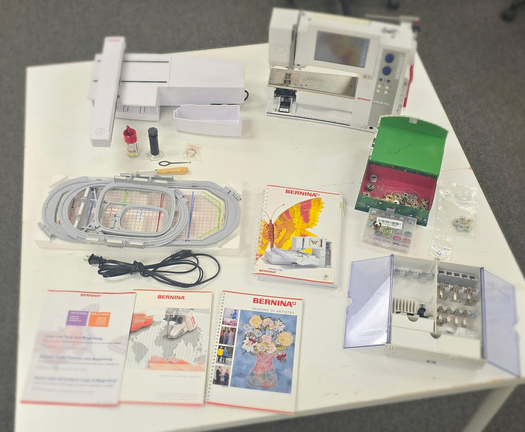 Bernina Artista 730E 75th Anniversary Edition Sewing and Embroidery Machine