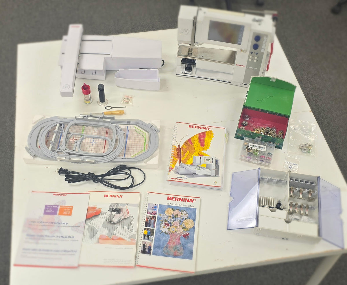 Bernina Artista 730E 75th Anniversary Edition Sewing and Embroidery Machine