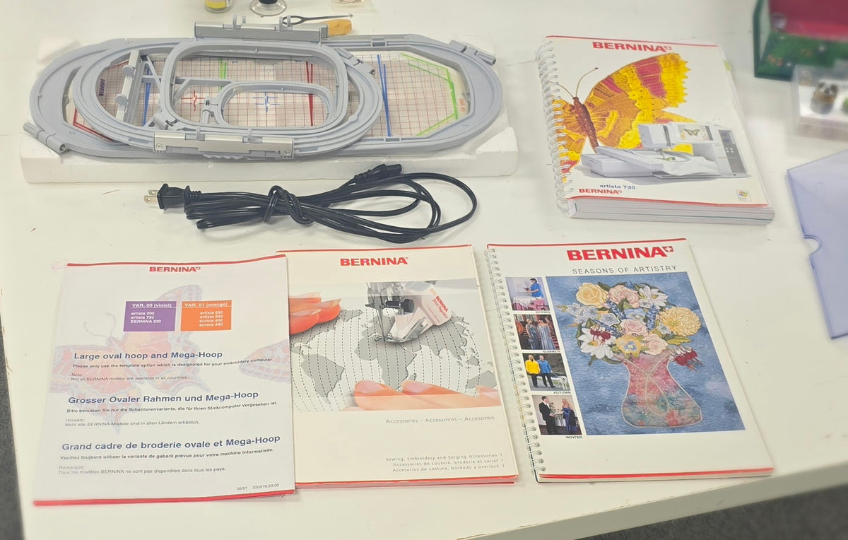 Bernina Artista 730E 75th Anniversary Edition Sewing and Embroidery Machine