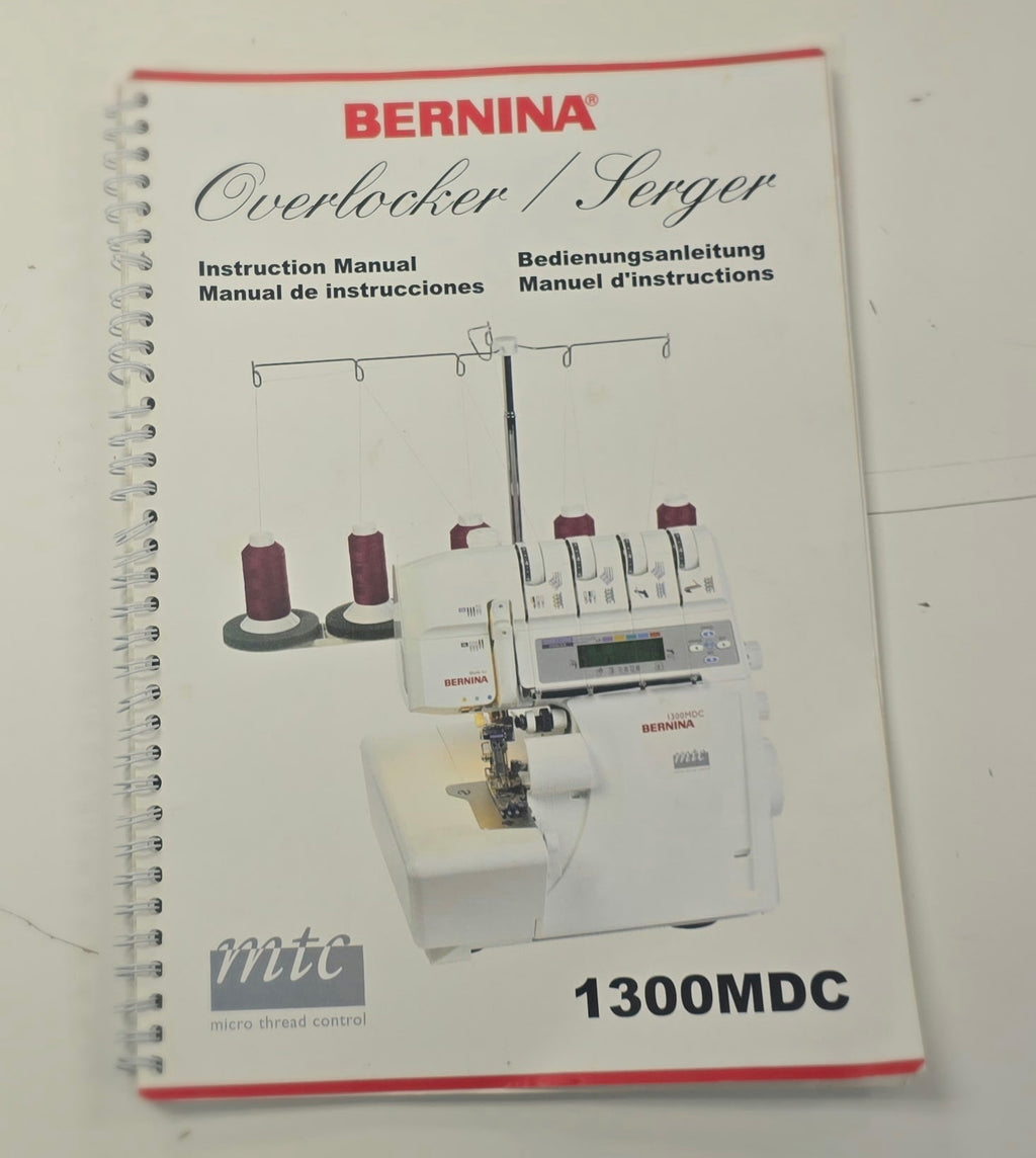 Bernina 1300 MDC Overlocker / Coverstitch Combo Machine