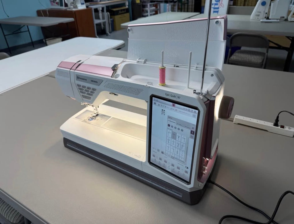 Pre-Owned HUSQVARNA VIKING EPIC Quilt 97 Sewing Machine