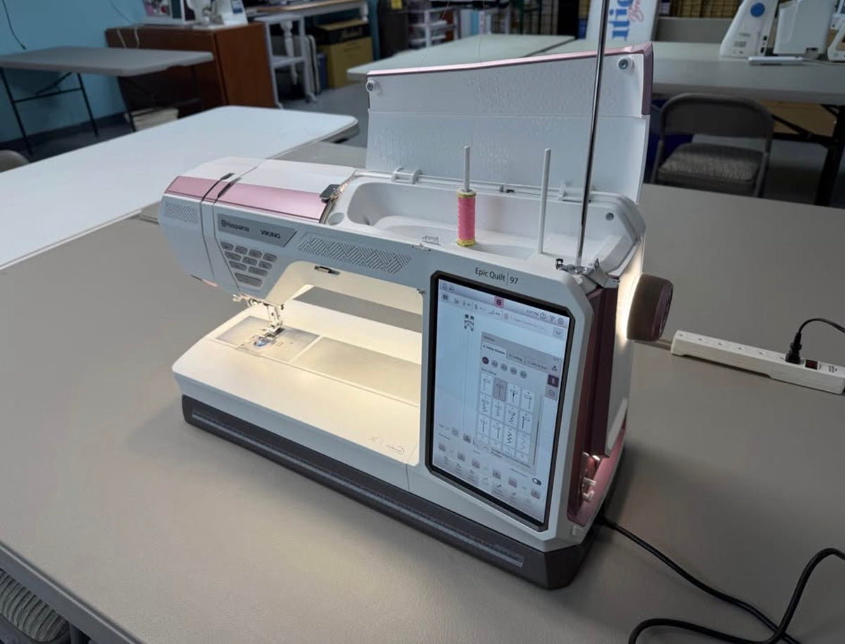 Pre-Owned HUSQVARNA VIKING EPIC Quilt 97 Sewing Machine