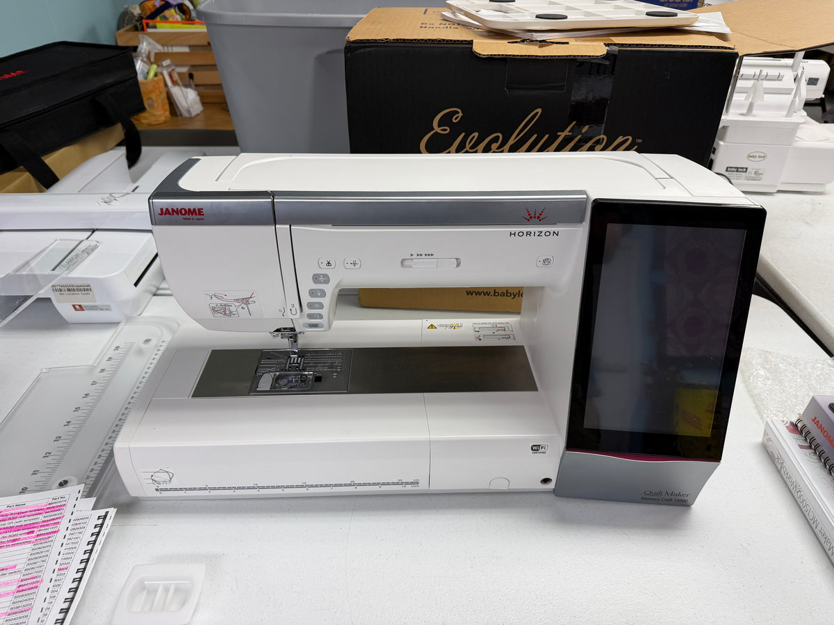 Janome Horizon Quilt Maker Memory Craft 15000